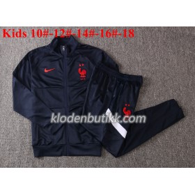 Frankrike 2020-2021 Barn Treningsdresser M003